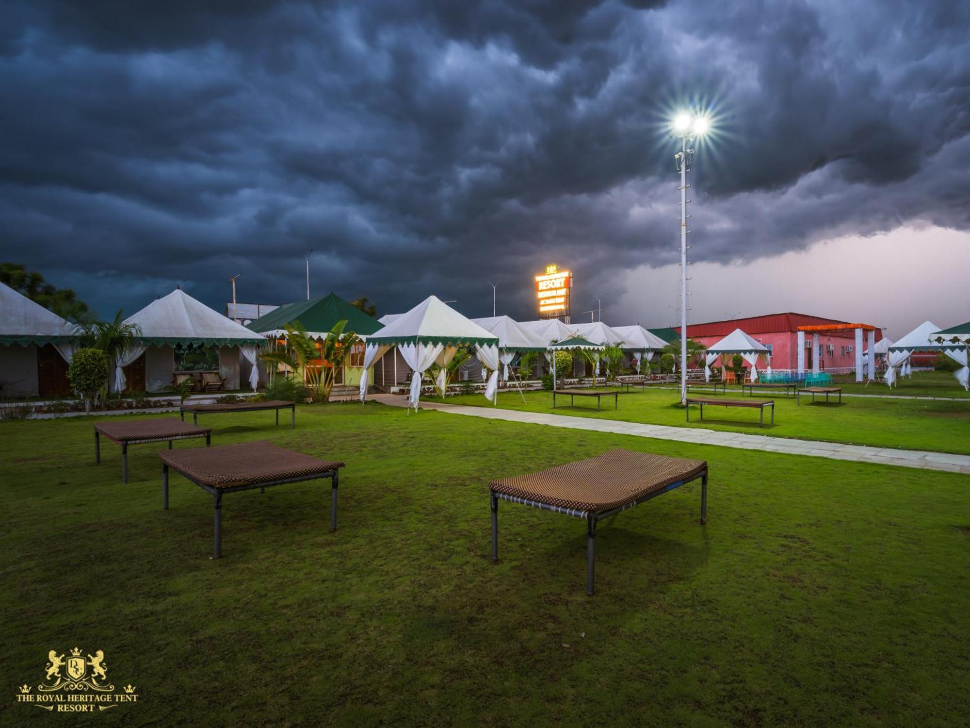 The Royal Heritage Tent Resort- Statue Of Unity Kevadia Екстер'єр фото