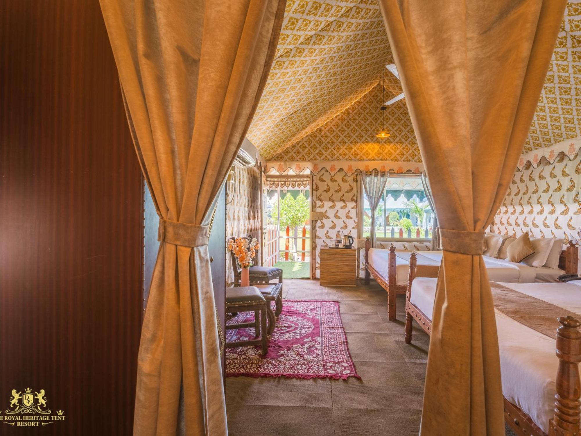 The Royal Heritage Tent Resort- Statue Of Unity Kevadia Екстер'єр фото