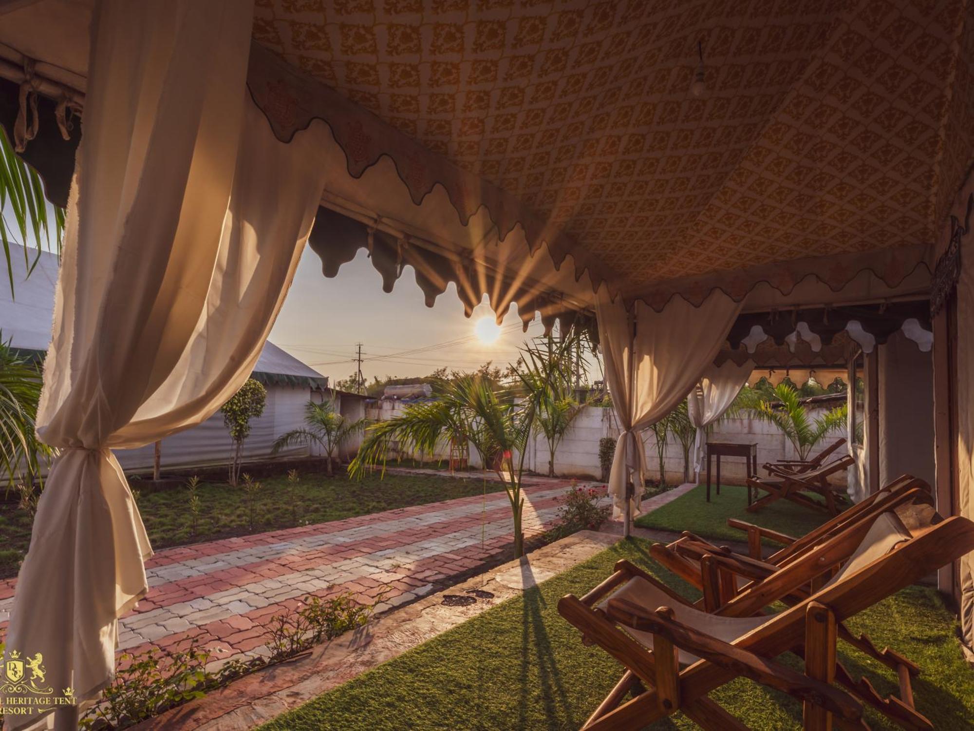 The Royal Heritage Tent Resort- Statue Of Unity Kevadia Екстер'єр фото
