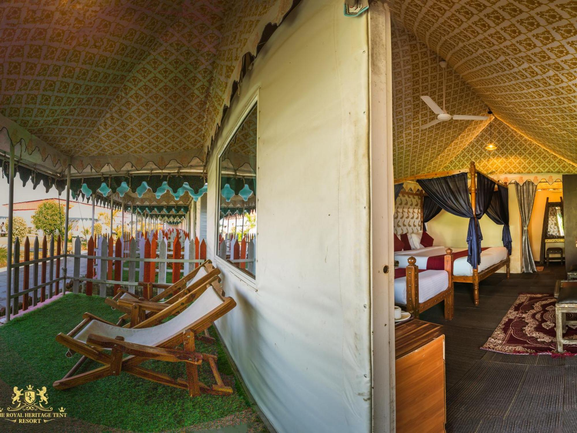 The Royal Heritage Tent Resort- Statue Of Unity Kevadia Екстер'єр фото